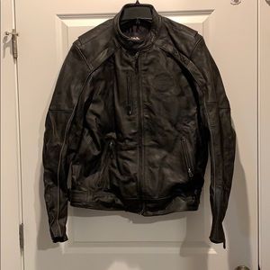 Men’s Leather Harley-Davidson Jacket -Large Tall